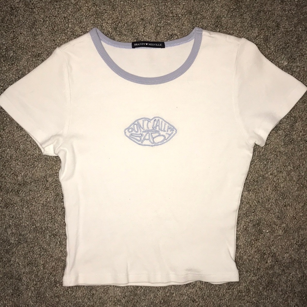 “don’t call me baby” crop top